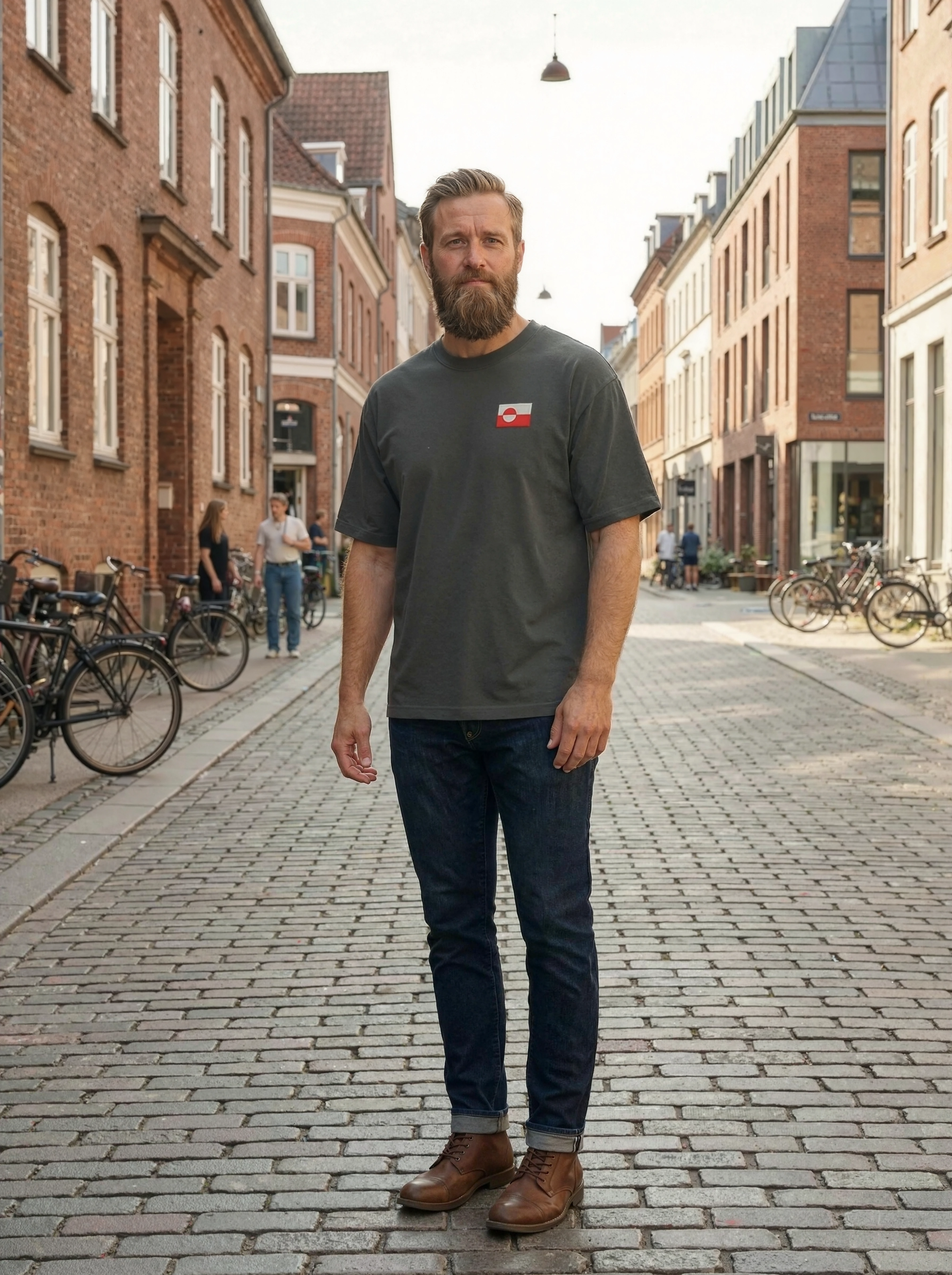 EMBROIDERY GREENLAND T-SHIRT